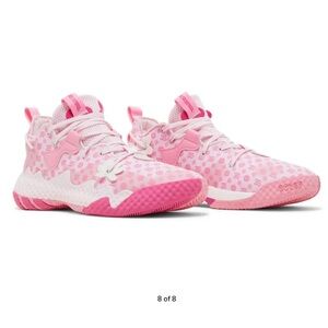 Adidas Harden Vol. 6 'Monogram' Pink Women’s Size 8 Court Shoes